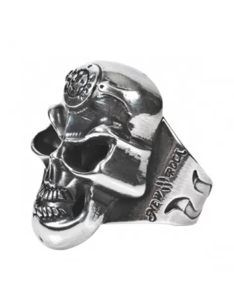 New Rock Rings^Adornments M-Skullring-S1