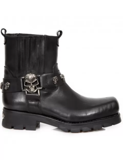 New Rock Biker^Ankle Boot Biker M-7665-C1