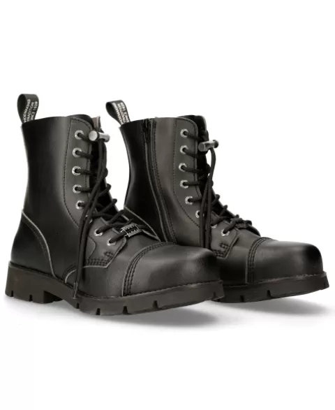 New Rock Boots | Boots^Ankle Boot Black Ranger M-Ranger008Cmtc-V2