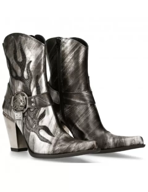 New Rock Heels | Heels^Ankle Boot Bull M-7919B-C11