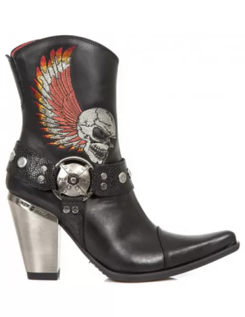 New Rock Heels | Heels^Ankle Boot Bull M-Bull006-S1