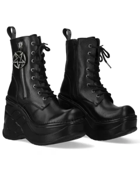 New Rock Platform | Platform^Ankle Boot Cuã