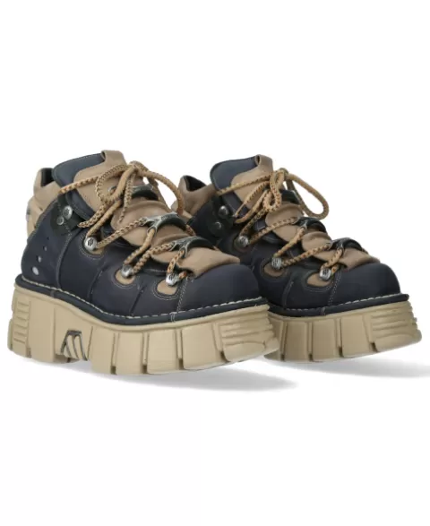 New Rock 106^Ankle Boot Metallic M-106-C24