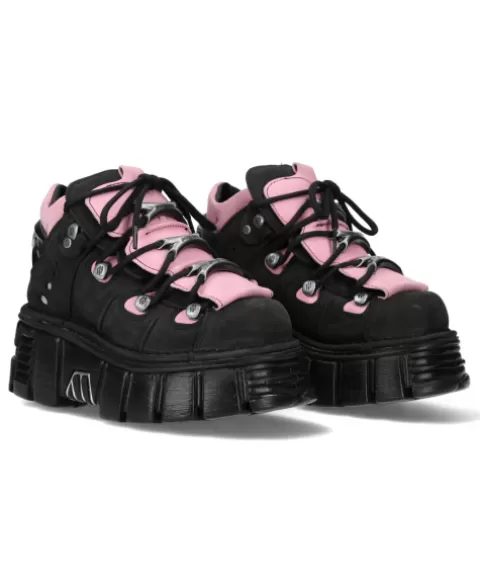 New Rock 106^Ankle Boot Metallic M-106-C26