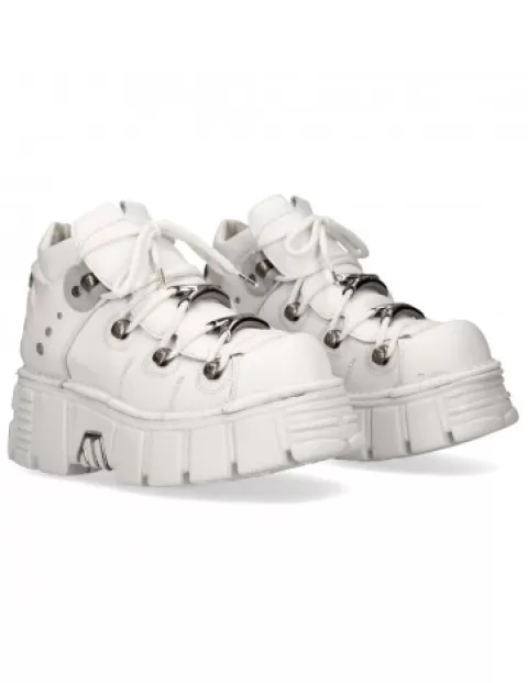 New Rock 106^Ankle Boot Metallic M-106N-S27