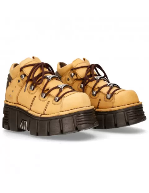 New Rock 106^Ankle Boot Metallic M-106N-S29