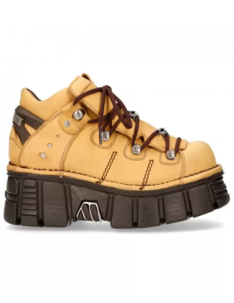 New Rock 106^Ankle Boot Metallic M-106N-S29