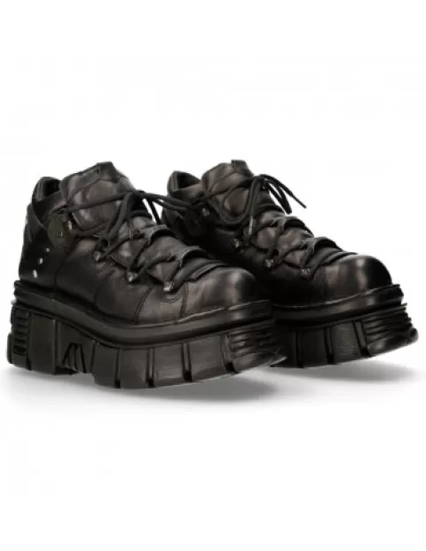 New Rock 106^Ankle Boot Metallic M-106N-S52