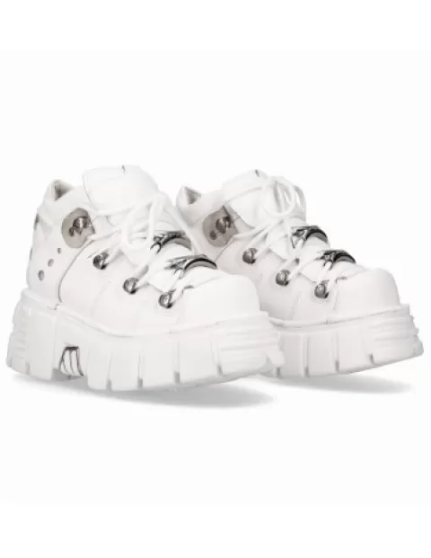 New Rock 106^Ankle Boot Metallic M-106N-S8