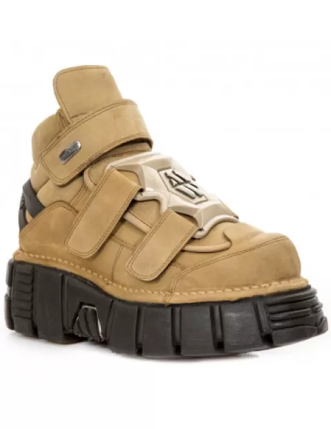 New Rock 285^Ankle Boot Metallic M-285-C40