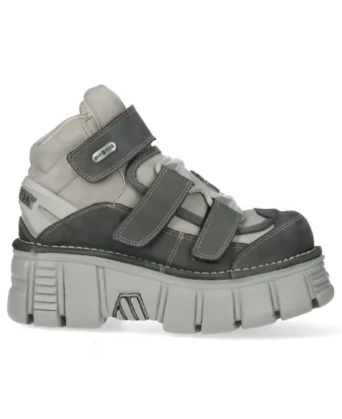 New Rock 285^Ankle Boot Metallic M-285-S17