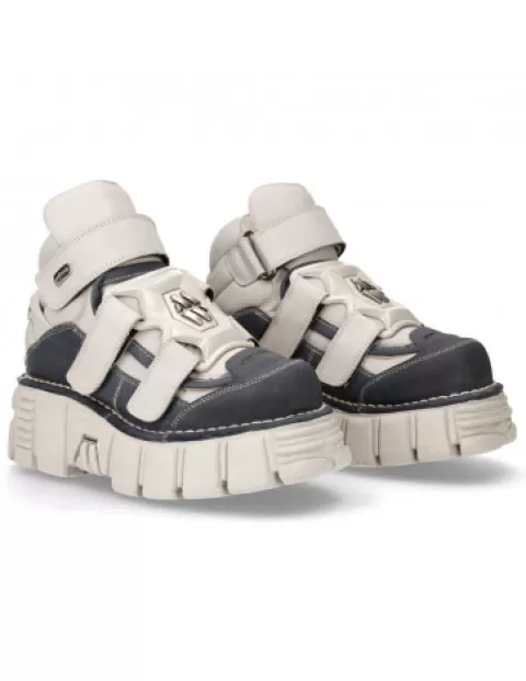 New Rock 285^Ankle Boot Metallic M-285-S18