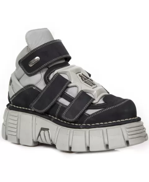 New Rock 285^Ankle Boot Metallic M-285-S23