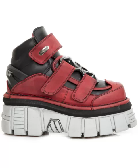 New Rock 285 | Platform^Ankle Boot Metallic M-285-S39