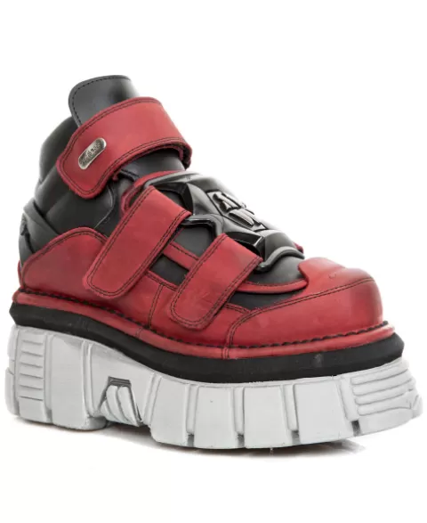 New Rock 285 | Platform^Ankle Boot Metallic M-285-S39