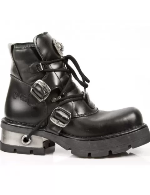 New Rock 373^Ankle Boot Metallic M-988-S1