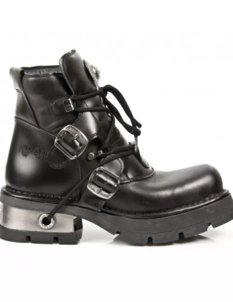 New Rock 373^Ankle Boot Metallic M-988-S1