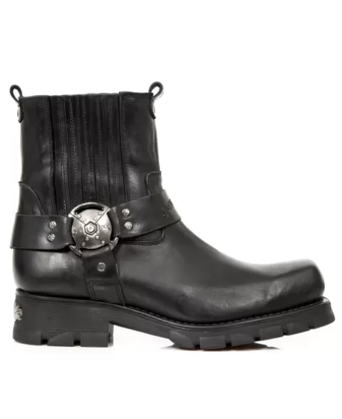 New Rock Biker^Ankle Boot Motorcycle M-7605-S1