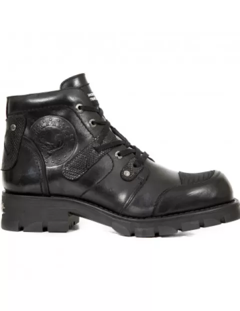 New Rock Biker^Ankle Boot Motorcycle M-7635-C1