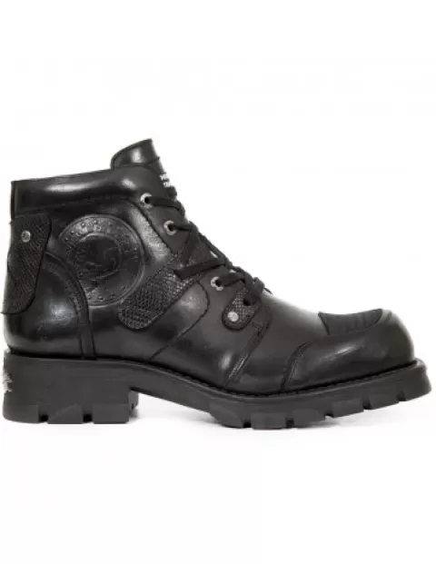 New Rock Biker^Ankle Boot Motorcycle M-7635-C1