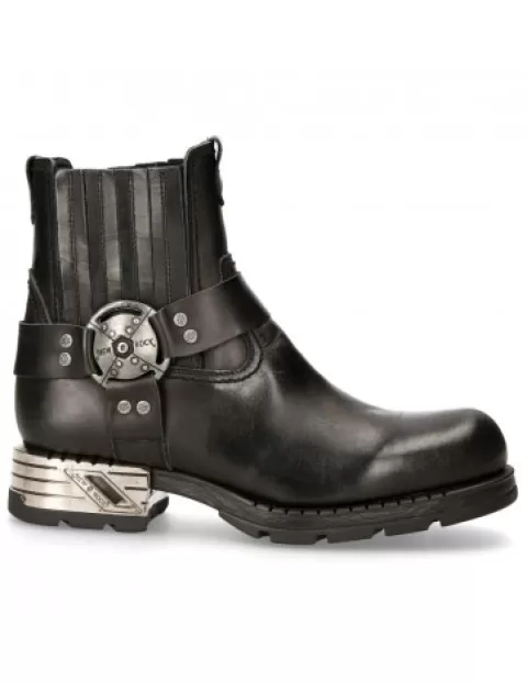 New Rock Biker^Ankle Boot Motorock M-Mr007-S1