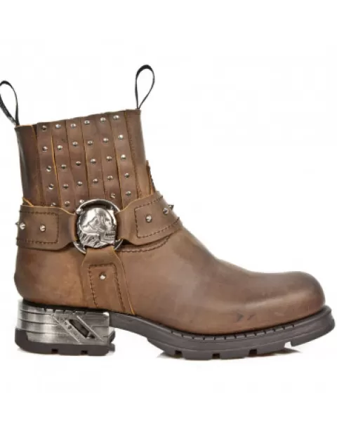 New Rock Biker^Ankle Boot Motorock M-Mr027-C1