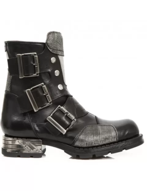 New Rock Biker^Ankle Boot Motorock M-Mr042-C1