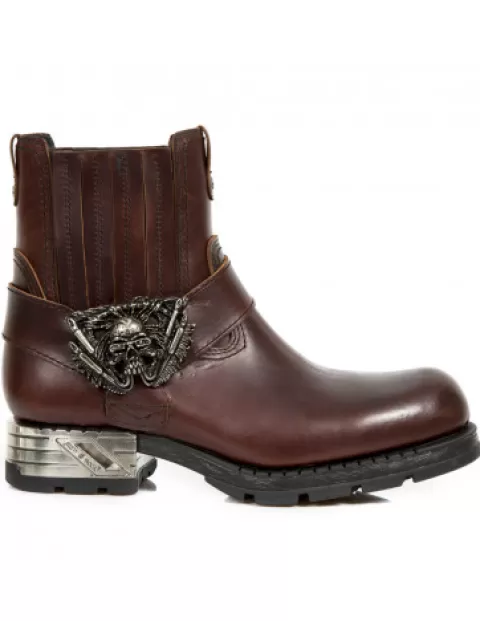 New Rock Biker^Ankle Boot Motorock M-Mr043-C1