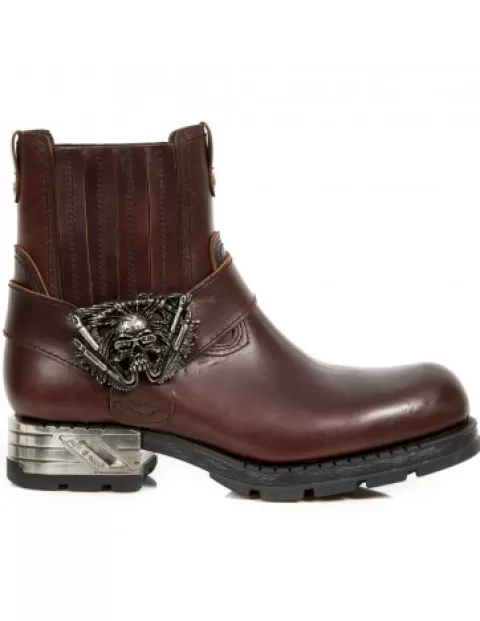 New Rock Biker^Ankle Boot Motorock M-Mr043-C1