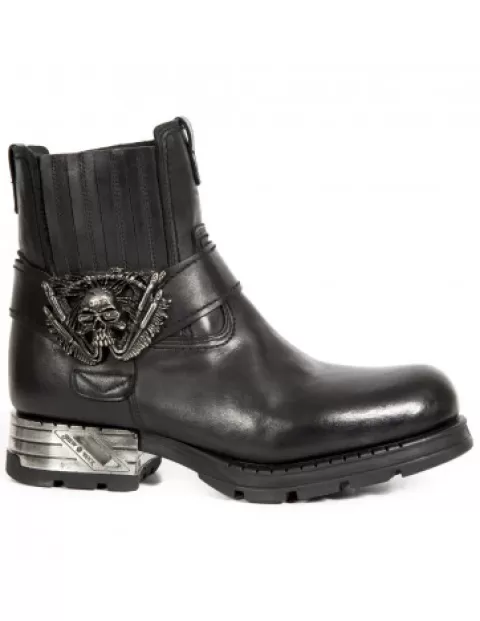 New Rock Biker^Ankle Boot Motorock M-Mr043-C2