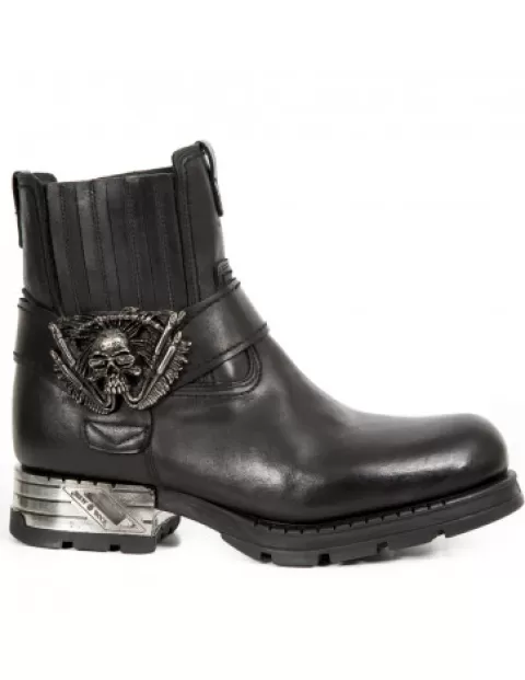 New Rock Biker^Ankle Boot Motorock M-Mr043-C2