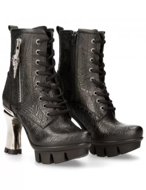 New Rock Heels | Heels^Ankle Boot Neopunk M-Neopunk003-C4