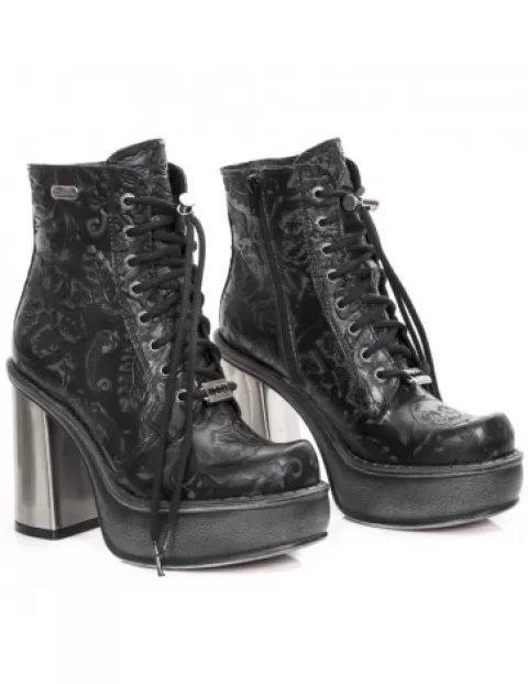 New Rock High heels | Heels^Ankle Boot Plataforma M-9976B-S8