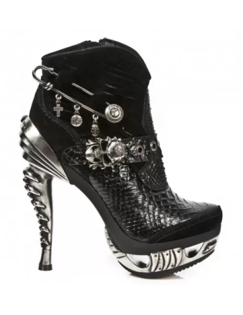 New Rock High heels^Ankle Boot Punk M-Mag032-C2