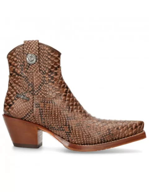 New Rock Western^Ankle Boot Suela M-7729C-C3