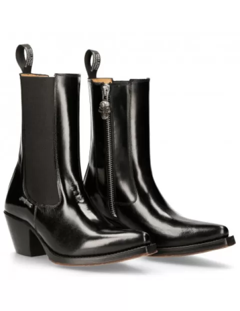 New Rock Western^Ankle Boot Suela M-7744C-C1