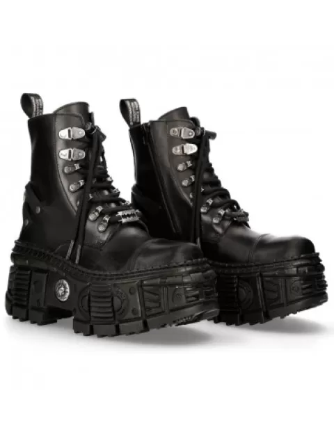 New Rock Platform | Platform^Ankle Boot  Tank  M-Wall047-C1