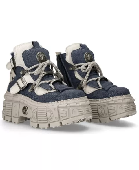 New Rock Wall^Ankle Boot  Tank  M-Wall052-V6