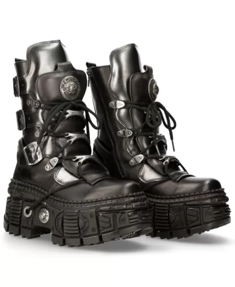 New Rock Platform | Platform^Ankle Boot  Tank  M-Wall130-C1