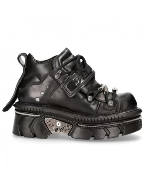 New Rock Techno^Ankle Boot Techno M-Met005-C3