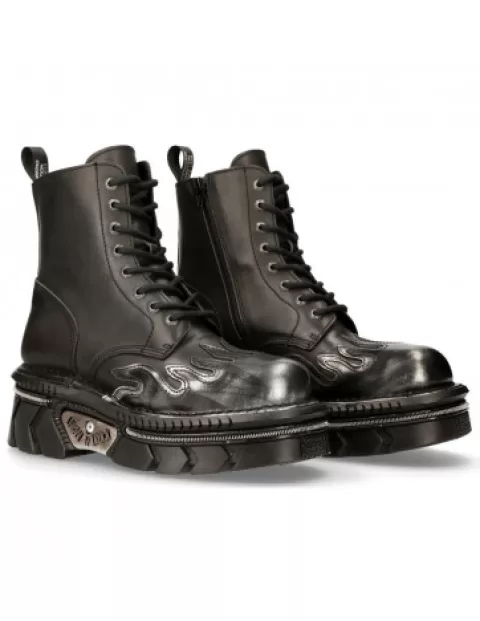 New Rock Techno | Military^Ankle Boot Techno M-Mili134C-S1