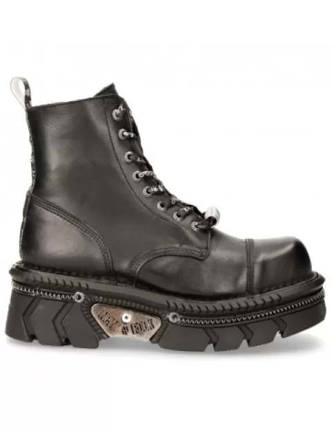 New Rock Techno | Military^Ankle Boot Techno M-Mili283Cm-C1