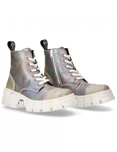 New Rock Wall^Ankle Boot  Tower  M-Wall005-V24