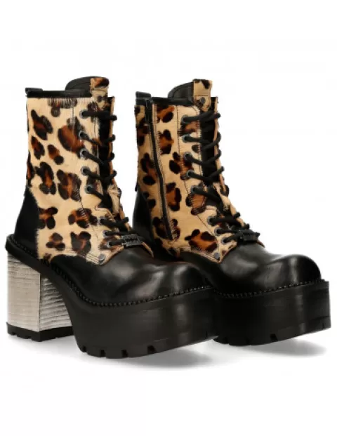 New Rock High heels^Ankle Boot Trail M-Seve02-C4