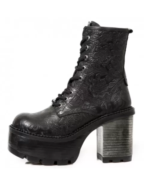 New Rock High heels^Ankle Boot Trail M-Seve02-C8