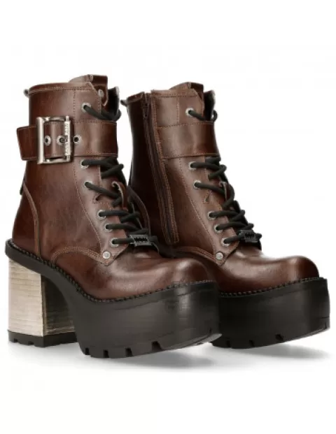 New Rock High heels^Ankle Boot Trail M-Seve03-C11