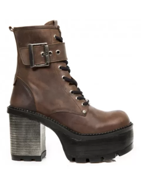 New Rock High heels^Ankle Boot Trail M-Seve03-C3