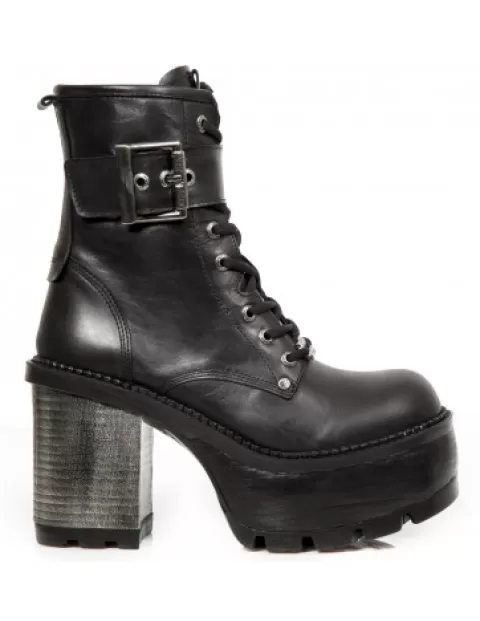 New Rock High heels^Ankle Boot Trail M-Seve03-C9
