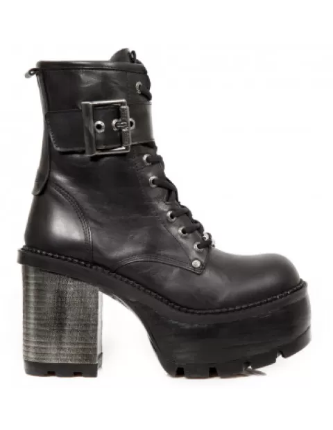 New Rock High heels^Ankle Boot Trail M-Seve03-C9