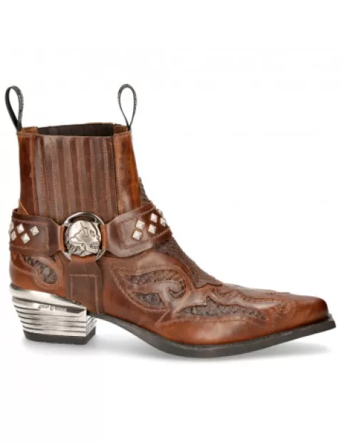 New Rock Western | Western^Ankle Boot West M-Wst005-C3